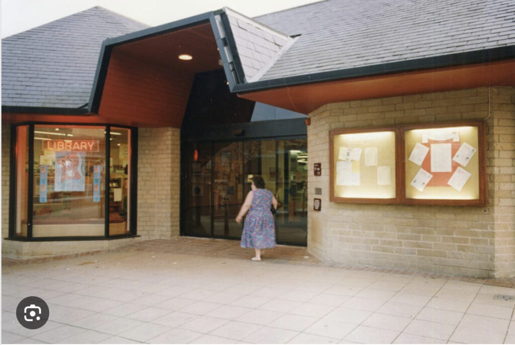 Shipley Library entrance