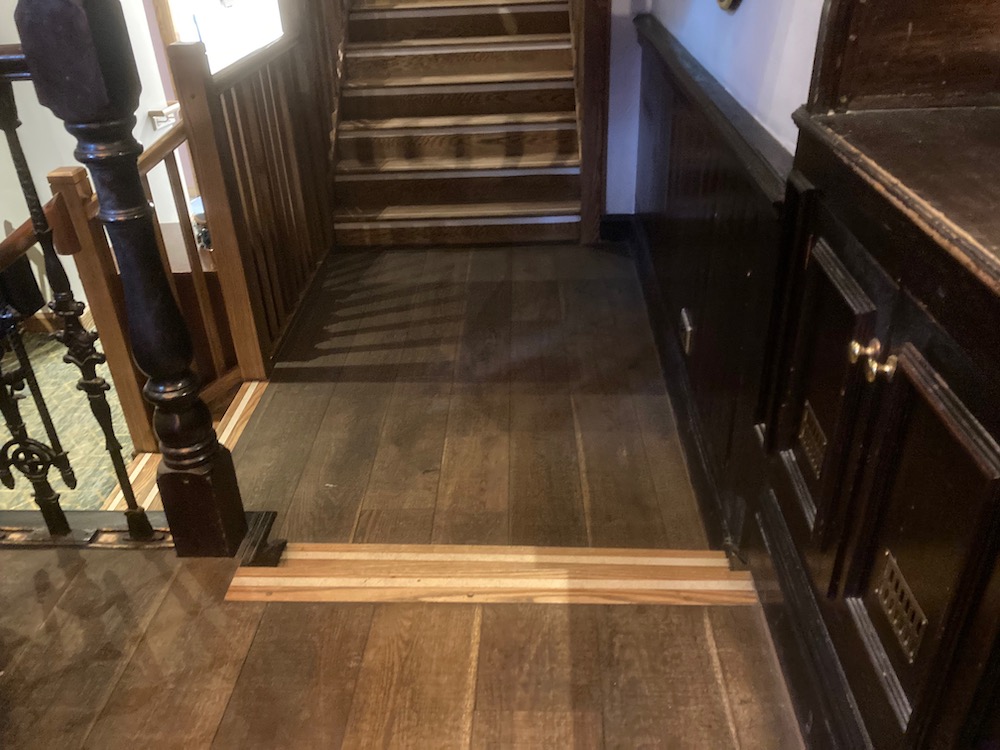 City Vaults stairs down