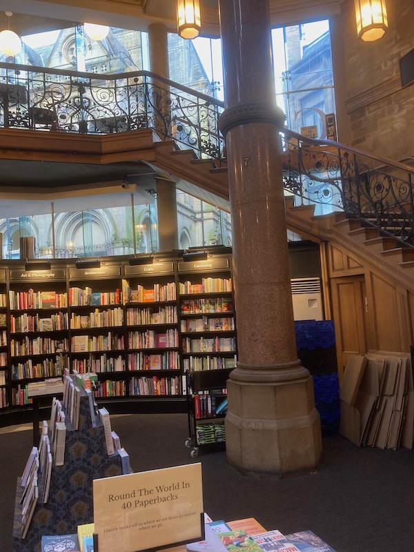 Waterstones cafe stairs